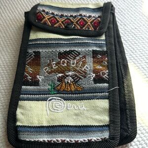 Crossbody Handbag cellphone case, Made in Peru